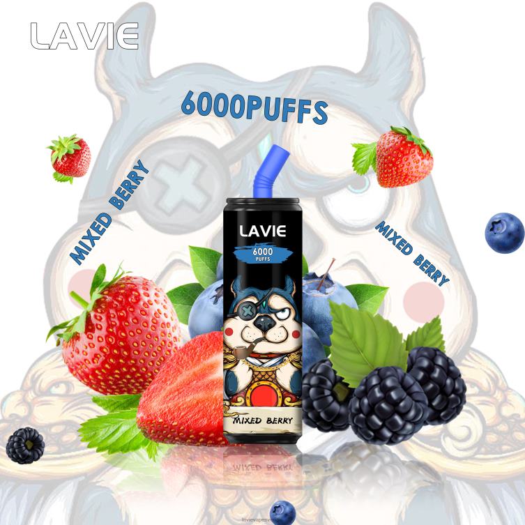 84X26272 Lavie Vape Köpa | blandat bär LAVIE Coke BAR 6000 bloss